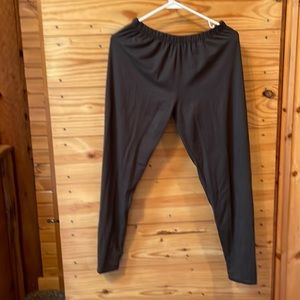 Women’s gray leggings. One size fits all
